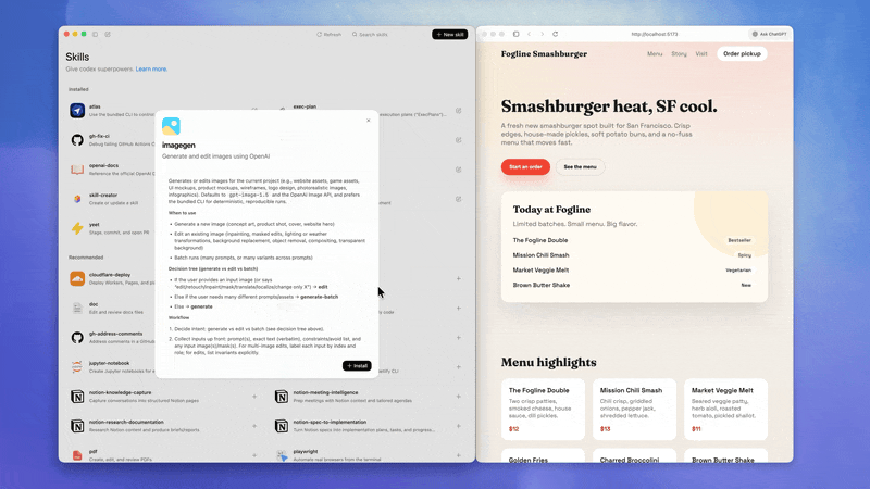 ChatGPT Desktop demo